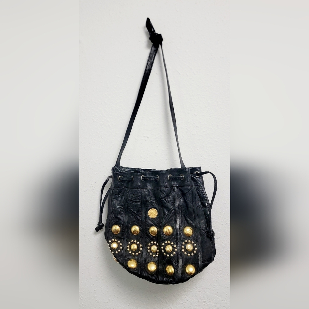 Vintage Studded Patchwork Lafeene bag